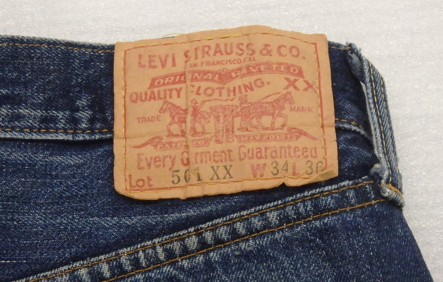 LEVI'S リーバイス 501xx 96年製 バレンシア工場 ビッグE 赤耳 size:W34囗T巛