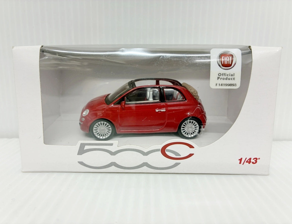 FIAT 500C ノベルティ ミニカーセット