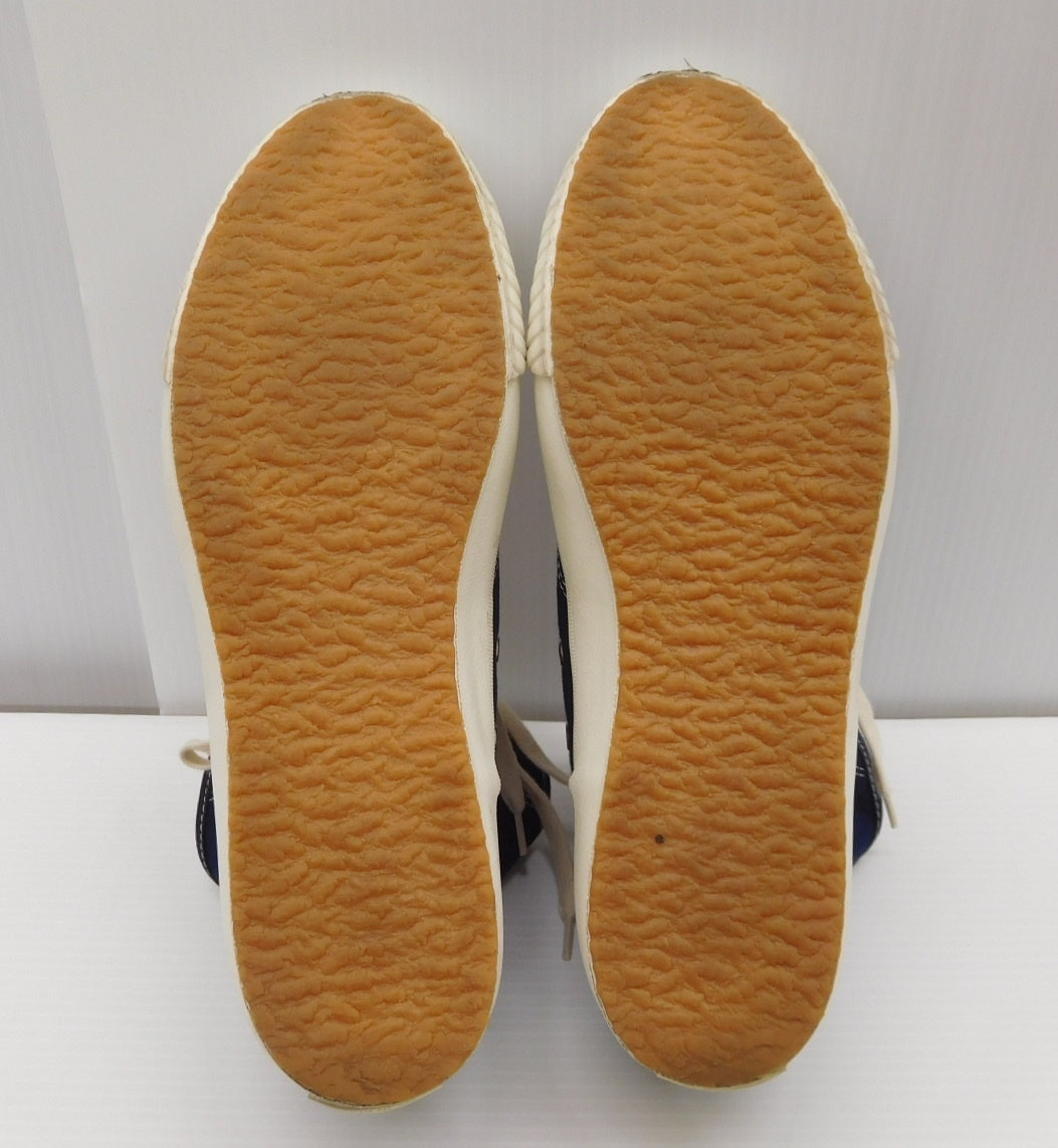 YMC moonster ムーンスター ハイバスケット スニーカー インディゴ 中古 size:26cm囗T巛