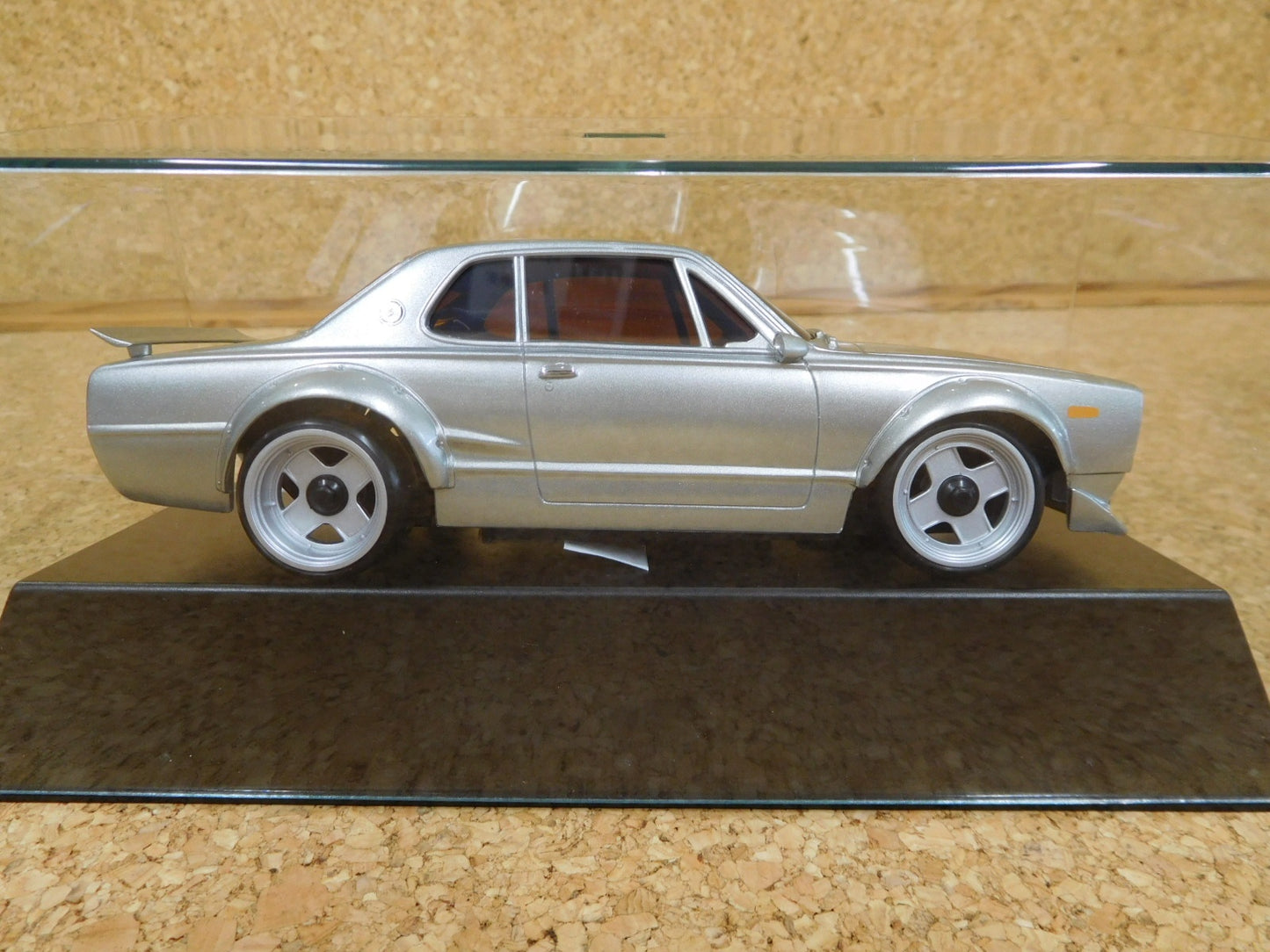 送料無料 SKY NET オートスケールコレクション シャコタンブギ ジュンちゃんのハコスカ(シルバー) 囗T巛