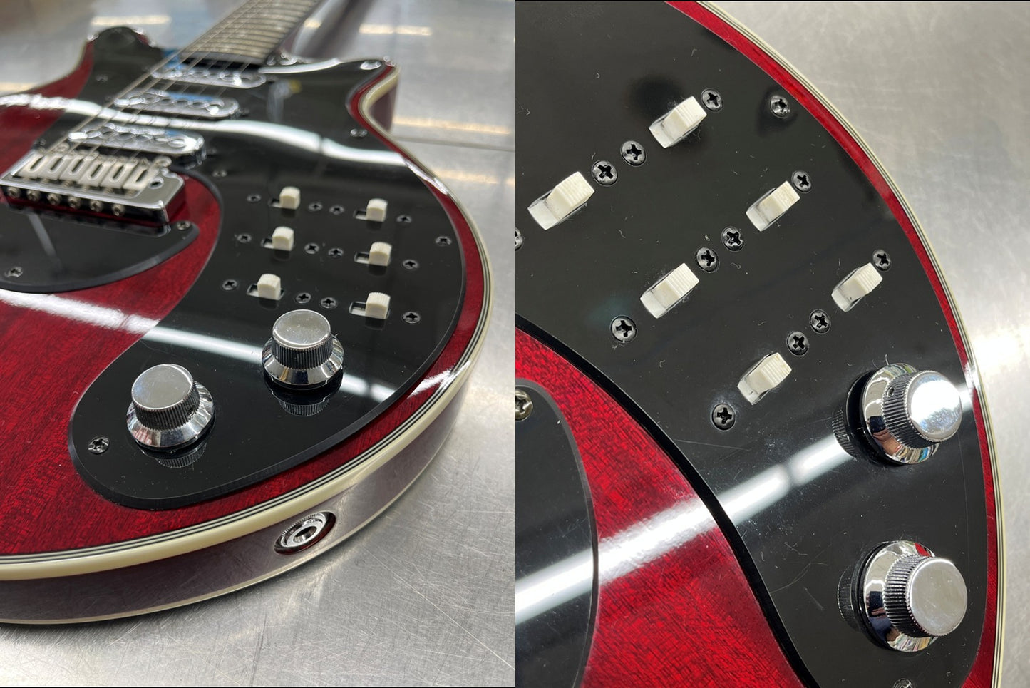 ジャンク Brian May ブライアンメイモデル レッドスペシャル エレキギター
