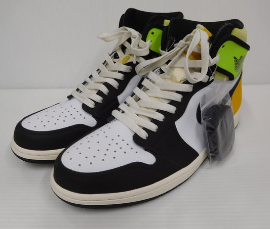 NIKE AIR JORDAN 1 RETRO HIGH ナイキ エアジョーダン 1 レトロ ハイ OG 555088-118  ホワイト ブラック size:28.5cm 中古囗T巛