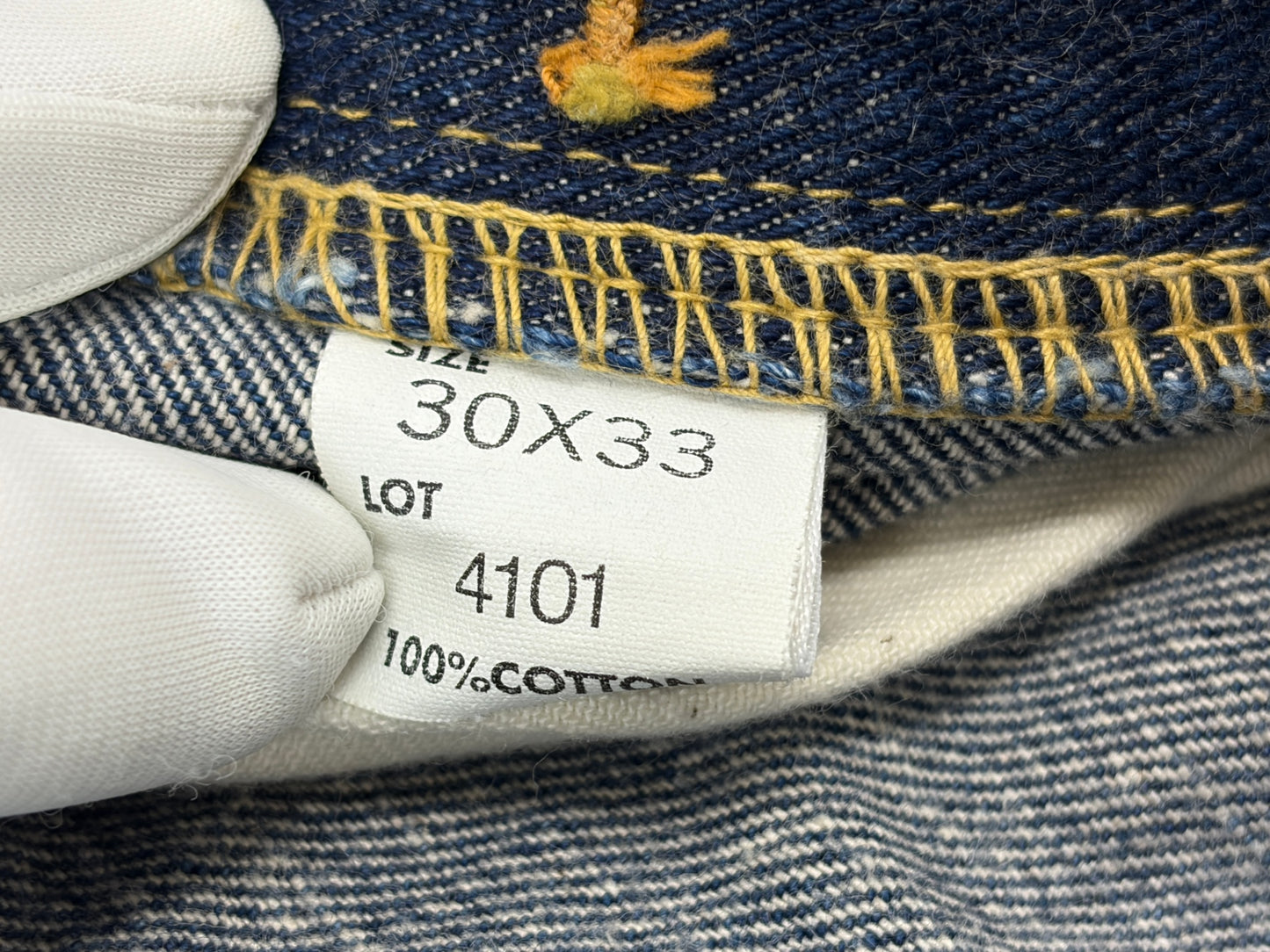 Lee 101B デニムパンツ ジーンズ 4101 日本製 リー 片耳 W30
