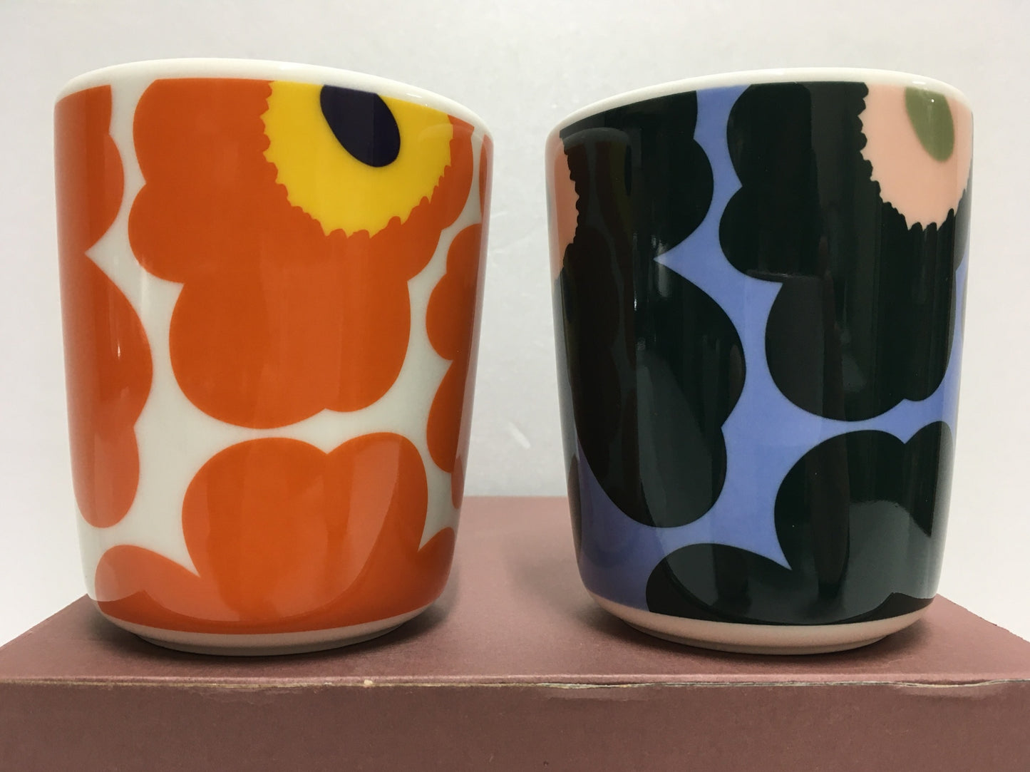 ※送料無料※ marimekko Unikko マリメッコ ウニッコ 60th マグカップ 250ml 2個セット 未使用 囗G