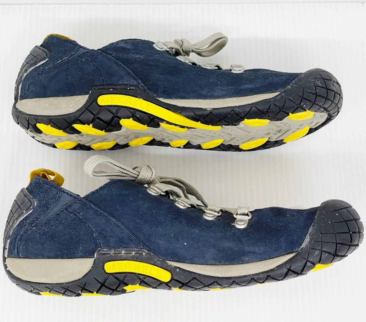 MERRELL メレル パスウェイ レース アウトドアシューズ ローカット レディース サイズUS7 ネイビー J575460