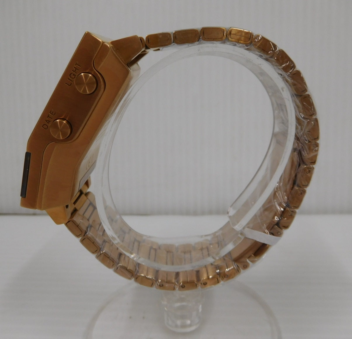 【希少】NIXON THE DORK TOO A1266-897 ALL ROSE GOLD ニクソン ドークトゥー デジタル 腕時計 音声時計 中古囗T巛