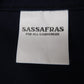 SASAFRAS ササフラス 長袖コットンシャツ ネイビー 日本製 size:M囗T巛