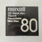 【未開封】maxell OZ-Black disc 80 MD 10枚パック ミニディスク 録音用 OZMD80B.10P マクセル