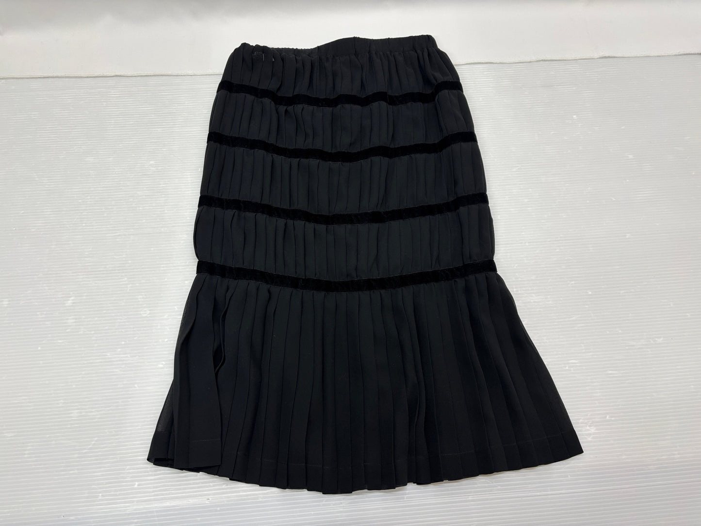 コムデギャルソン スカート プリーツ ティアード サイズSS COMME des GARCONS