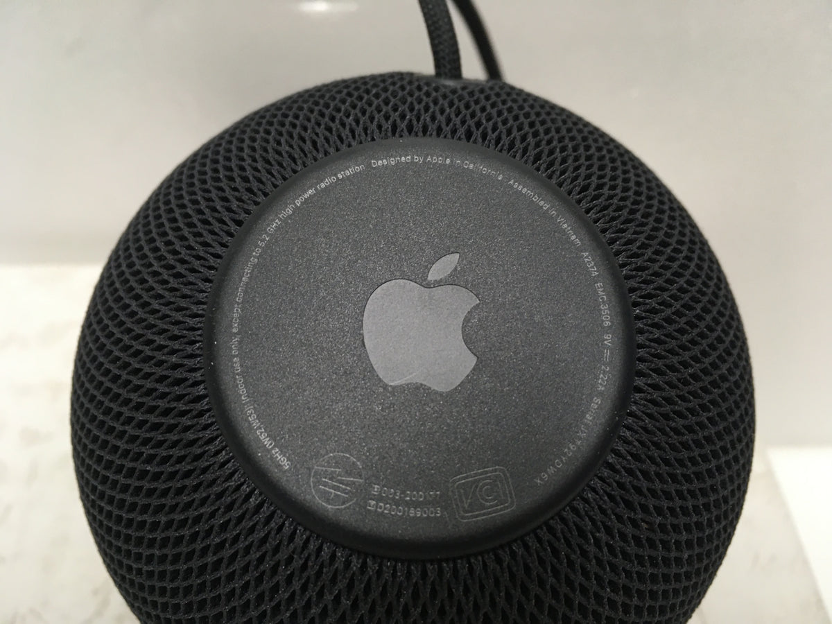 ※送料無料※ Apple HomePod mini MTJT3J/A A2374 ミッドナイト スマートスピーカー 中古 囗G