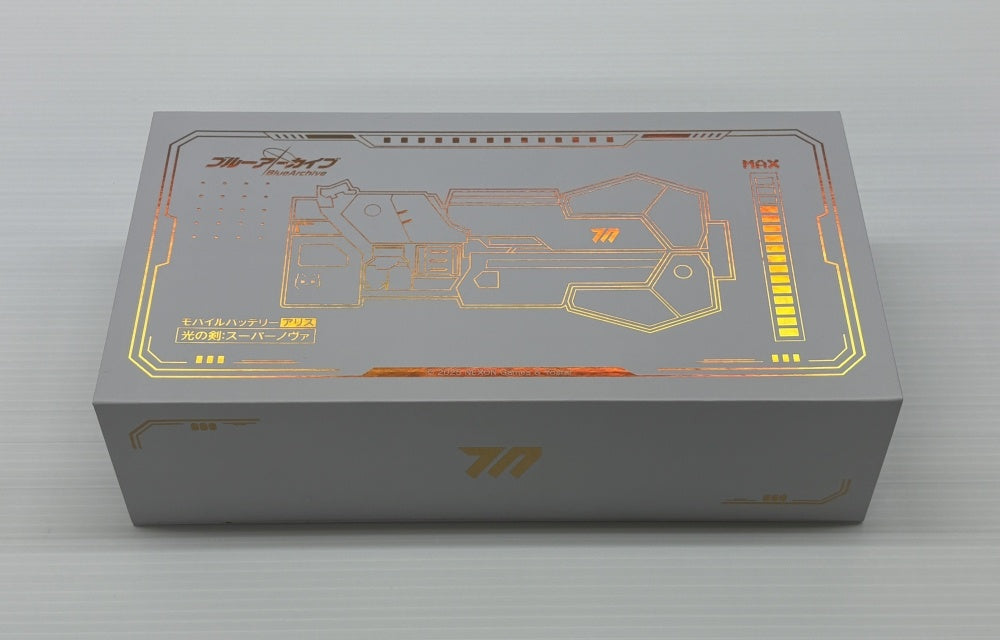 送料無料 ブルーアーカイブ モバイルバッテリー アリス 光の剣 スーパーノヴァ囗T巛