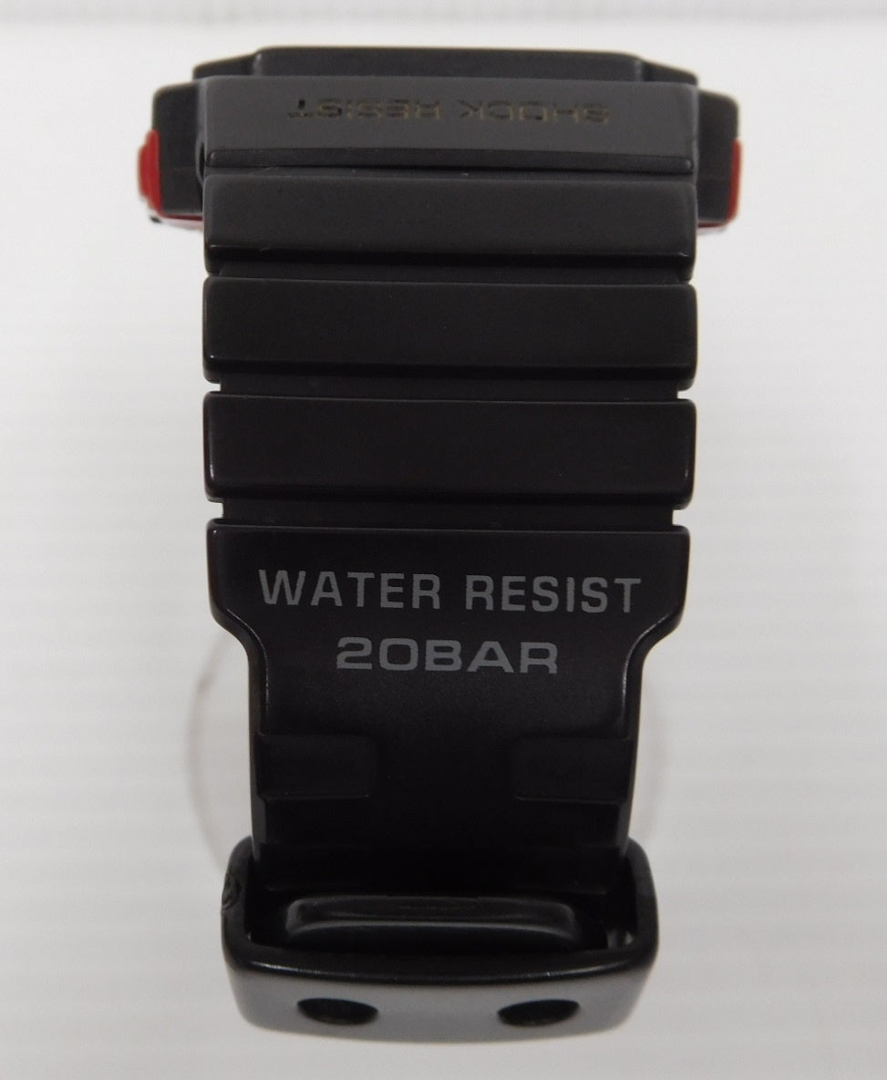CASIO カシオ G-SHOCK デジタル腕時計 G-5500 ブラック・レッド 中古囗T巛