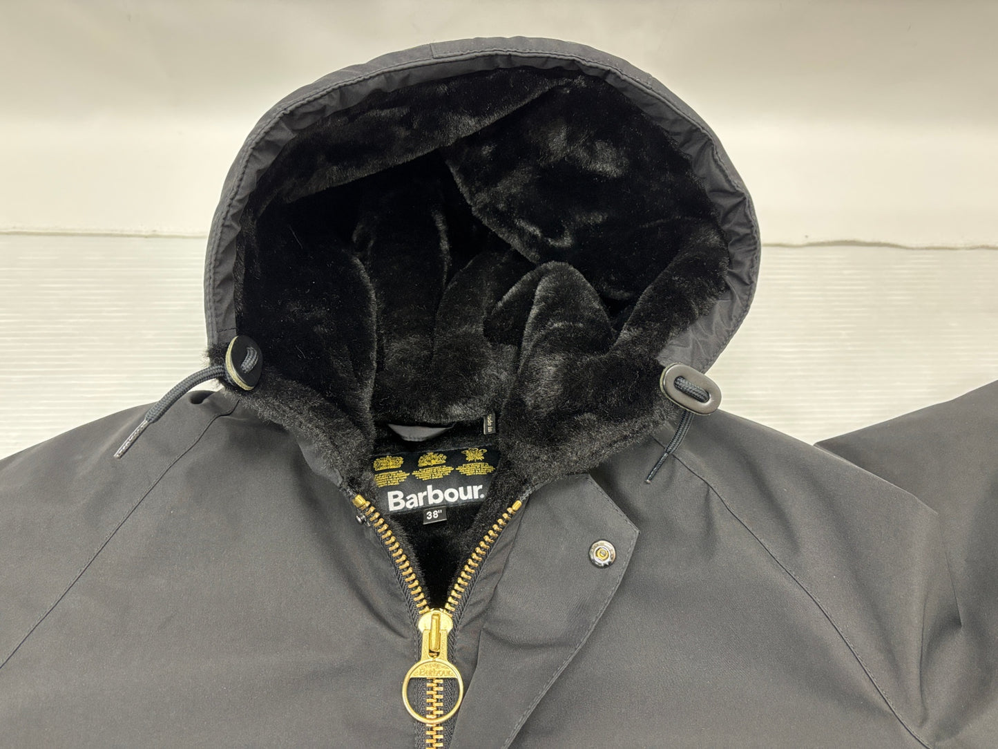 バブアー 1902246 フーデットジャケット Barbour HOODED BEDALE SL サイズ38