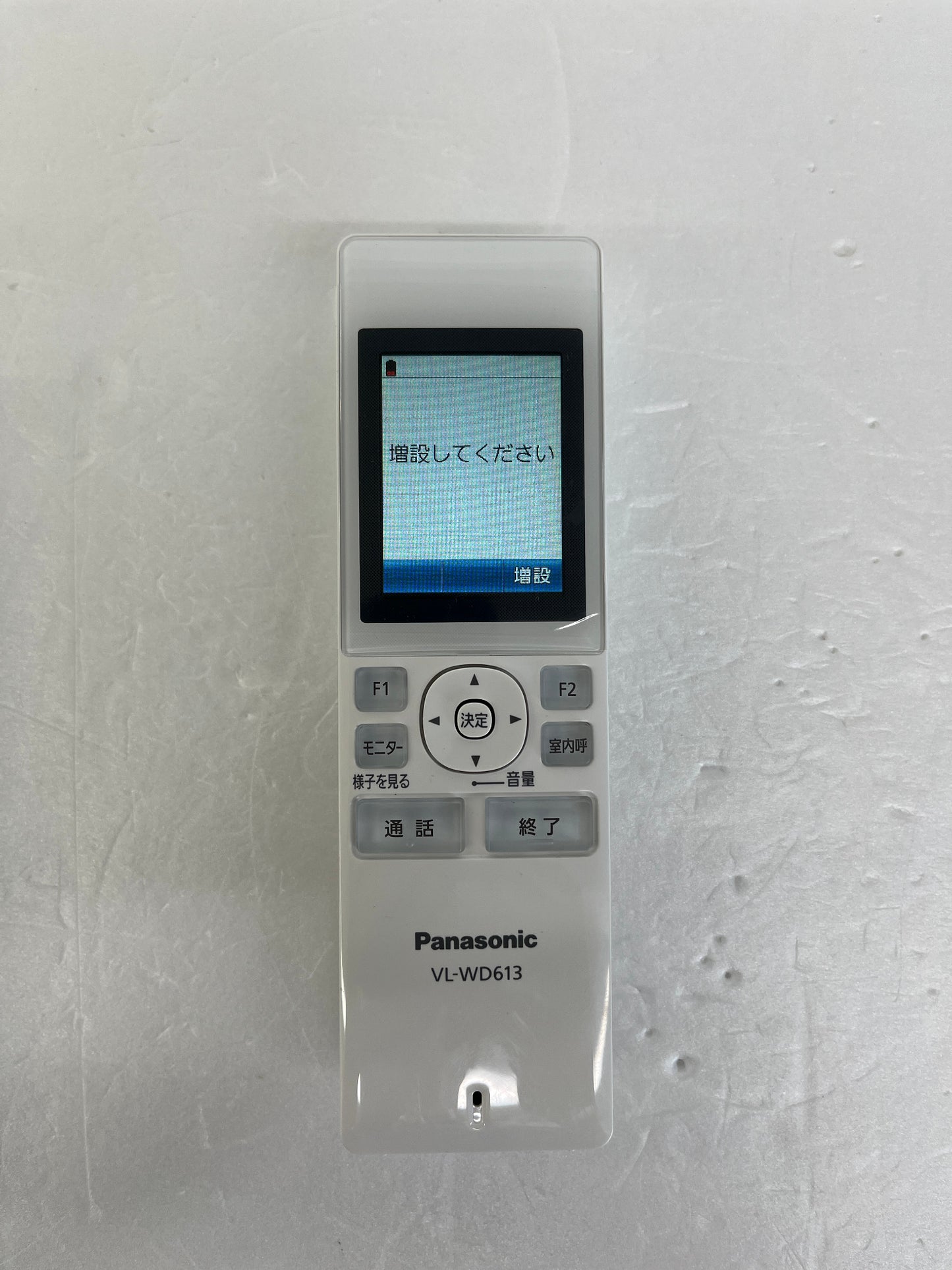 ジャンク Panasonic パナソニック ワイヤレスモニター子機 ドアホン専用 VL-WD613 2個セット