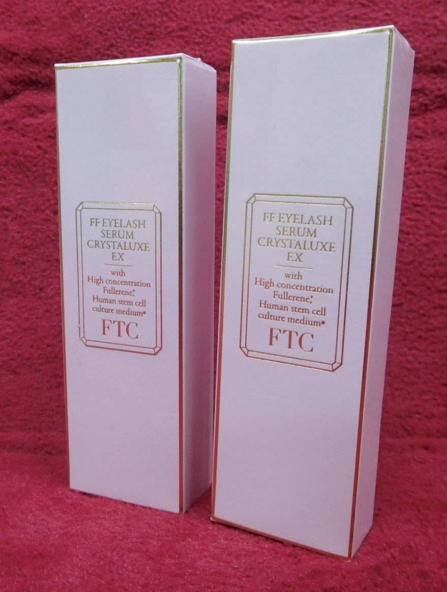 未開封！FTC FFアイリッシュセラム クリスタリュクスEX まつ毛美容液 4ml 2本セット囗T巛