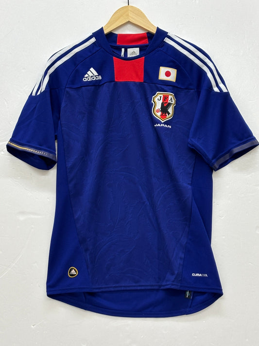 ※送料無料※ adidas 2010/11 サッカー 日本代表 公式 ホームレプリカ 半袖 ユニフォーム サイズL タグ付き 囗G