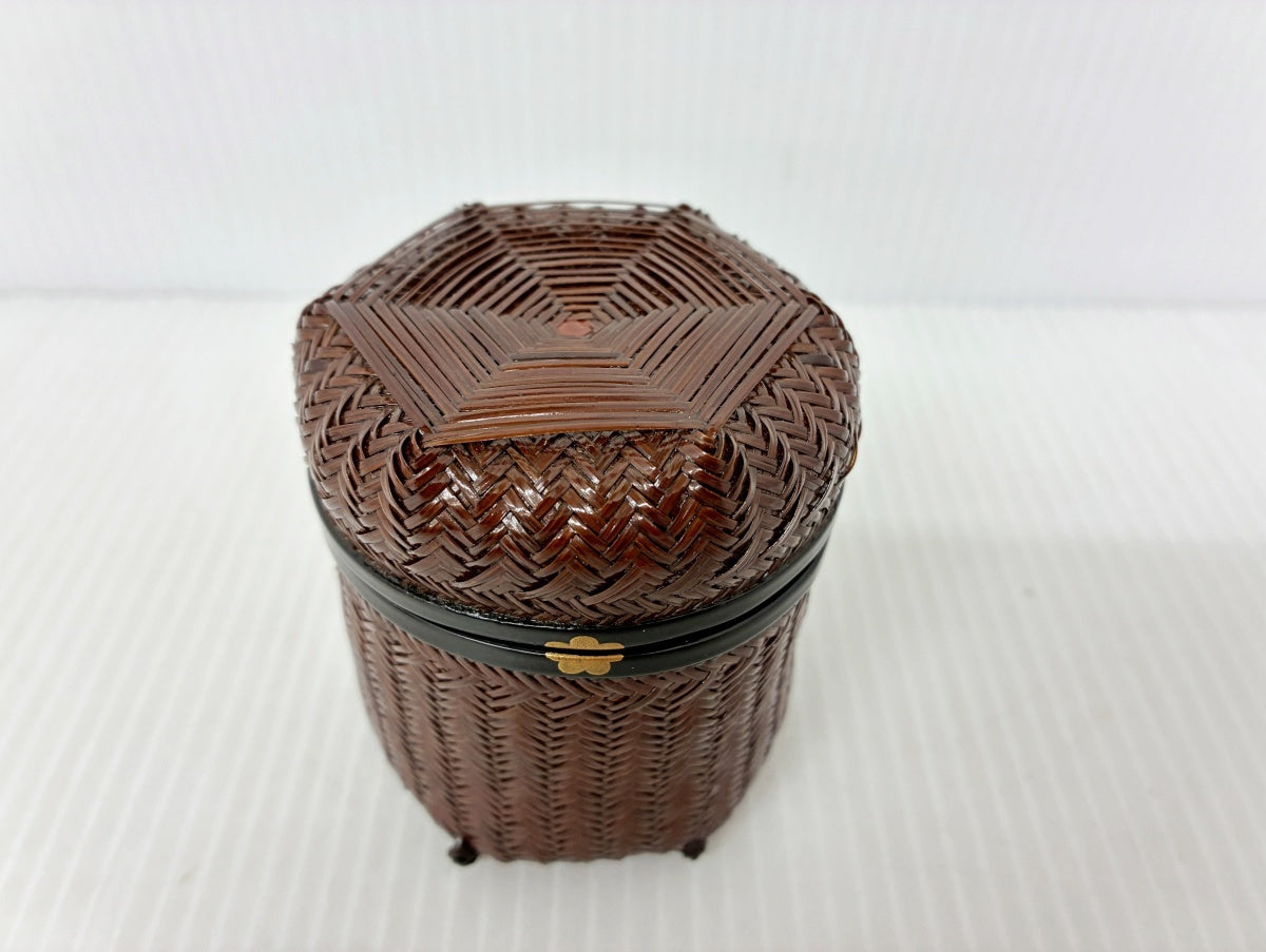 網代棗 松 蒼かん作 木箱入り