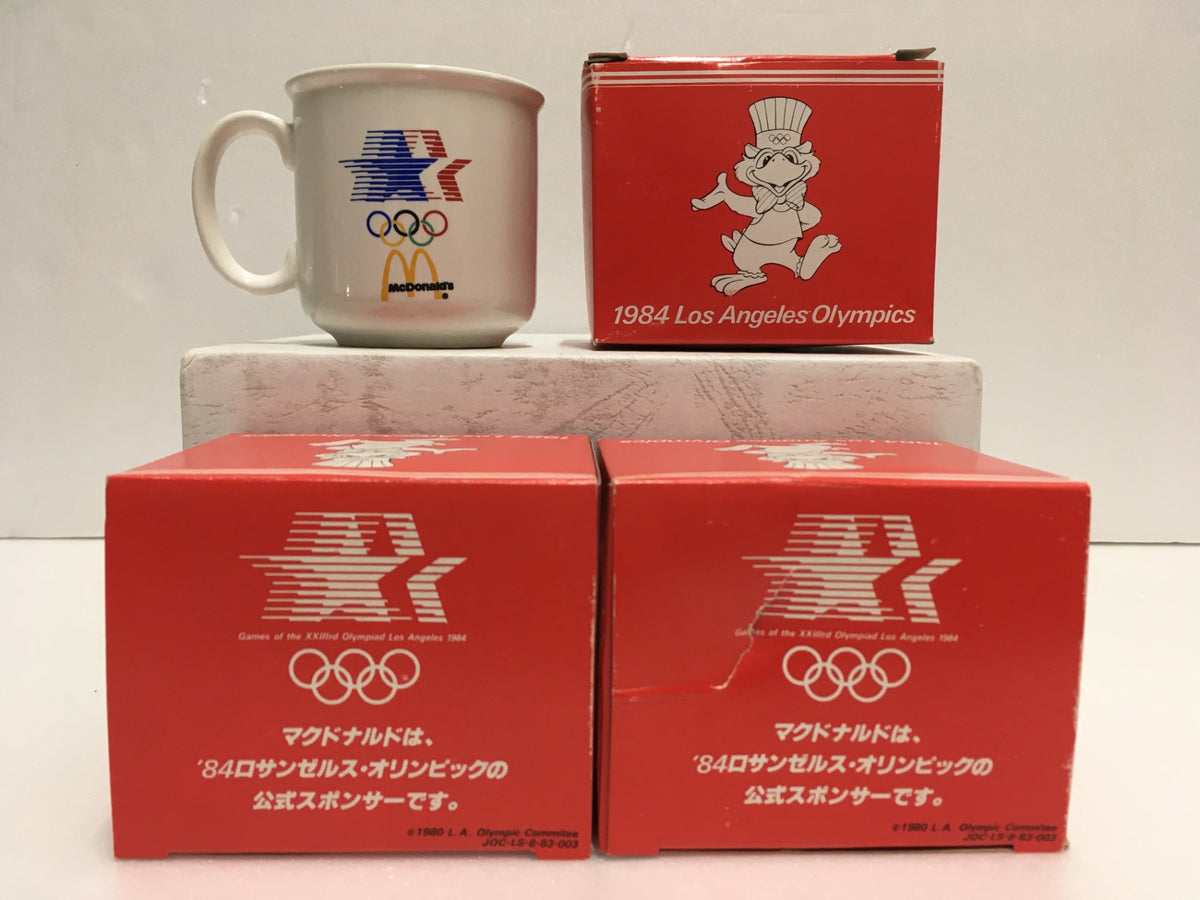 ※送料無料※ 1984 ロス五輪 マクドナルド マグカップ イーグルサム ロサンゼルス オリンピック 25個セット 長期保管 囗G