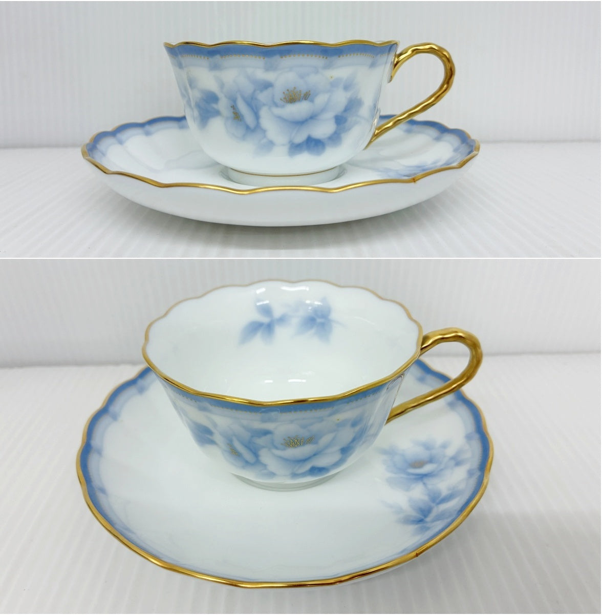 Noritake ノリタケ ダイヤモンドコレクション カップ＆ソーサー 2客