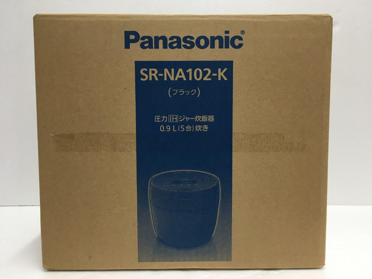 ※送料無料※ Panasonic 圧力IHジャー炊飯器 コンパクトサイズ SR-NA102-K ブラック 5合炊き 未開封 囗G