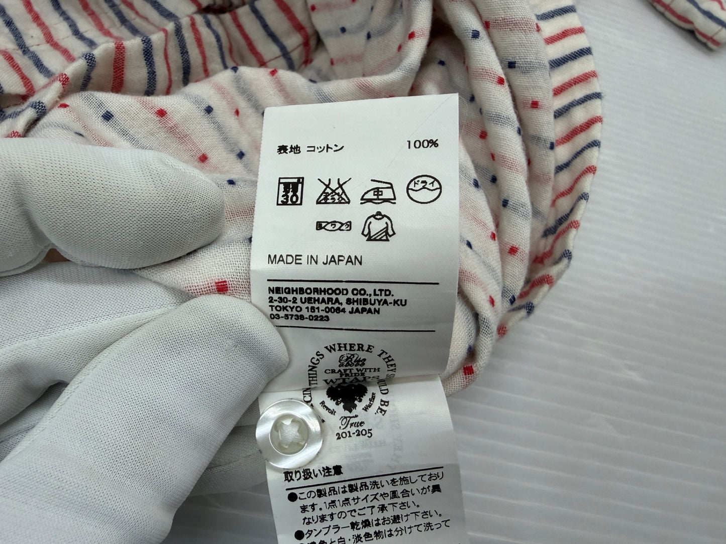 WTAPS ダブルタップス 半袖シャツ 111SPDT-SHM01 サイズS 日本製