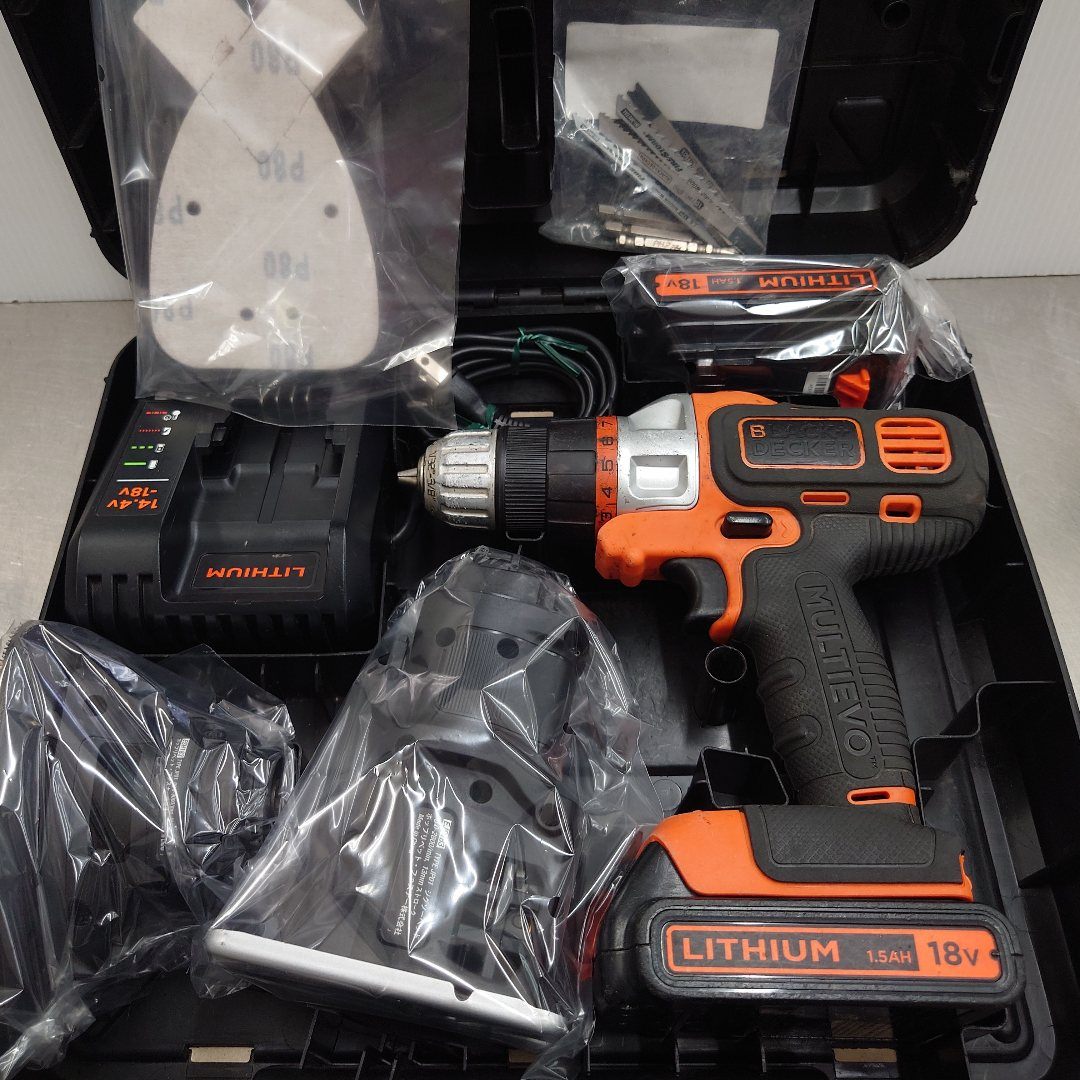 BLACK+DECKER　ブラックアンドデッカー　１８Vコードレスマルチツール　EVO183B1　囗T巛