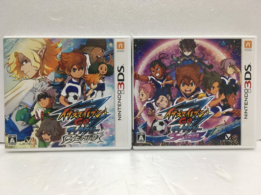 ※送料無料※ ニンテンドー3DS イナズマイレブンGO ギャラクシー ビッグバン スーパーノヴァ セット 中古 囗G