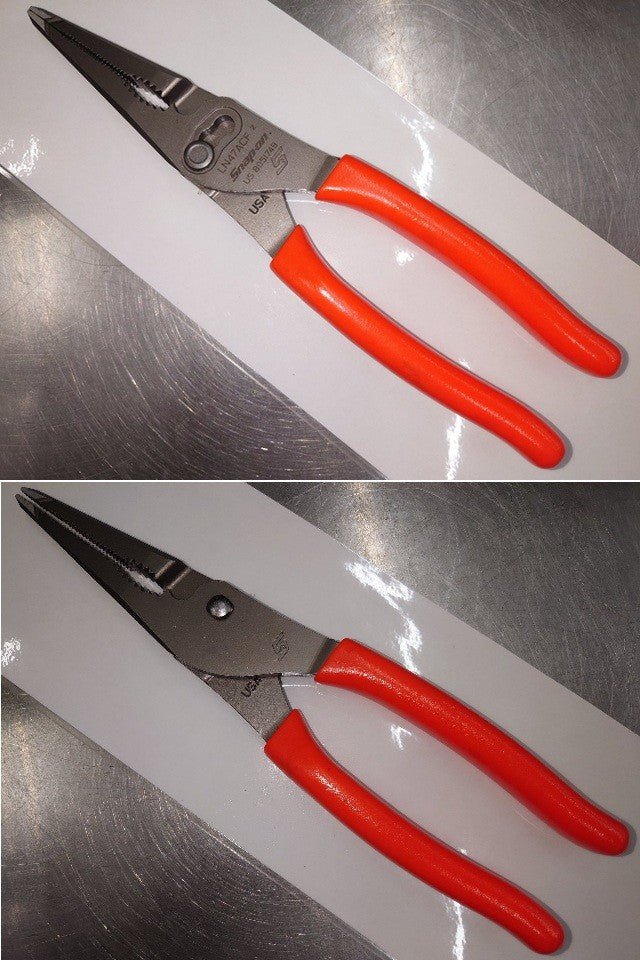 スナップオン　snap-on　スリップジョイントプライヤーセット　PL347ACFO(Orange)　囗T巛