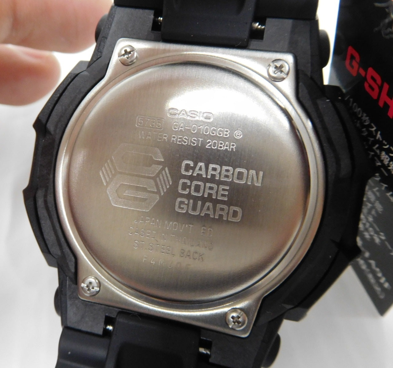 美品！CASIO カシオ G-SHOCK GA-010GGB-1A9JF 説明書・箱あり囗T巛