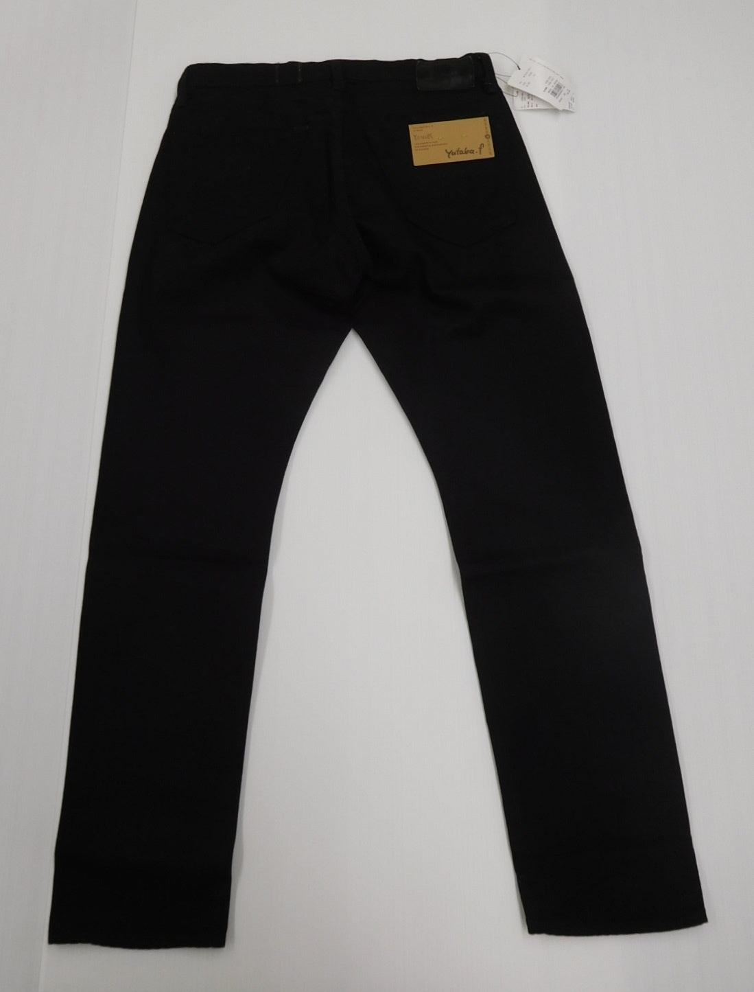 タグ付！YANUK ヤヌーク 藤原裕 VINCENT Ⅱ デニムパンツ 57221501 ブラック SZB size:32囗T巛