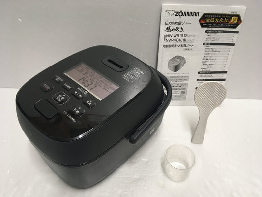 ※送料無料※ ZOJIRUSHI 圧力IH炊飯ジャー 極め炊き NW-WB10 5.5合炊き 2025年製 中古 囗G