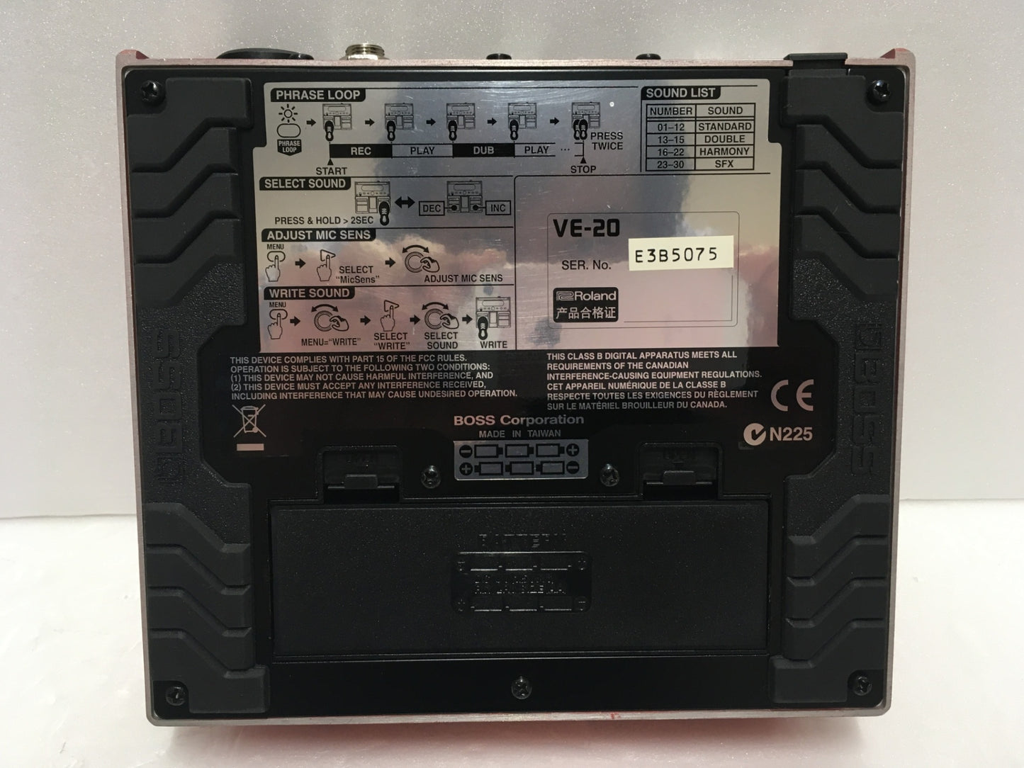 ※送料無料※ BOSS ボーカル・プロセッサー VE-20 ジャンク品 囗G