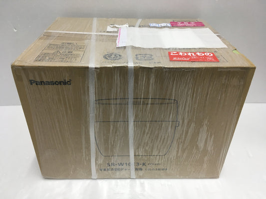 ※送料無料※ Panasonic 可変圧力IHジャー炊飯器 おどり炊き SR-W10E3-K ブラック 5.5合炊き 未開封 囗G