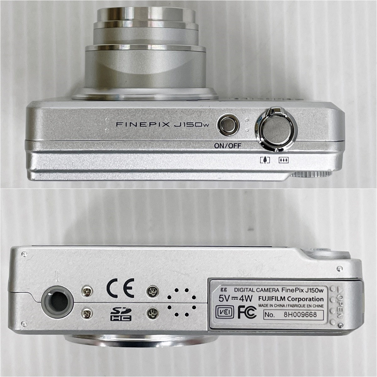 FUJIFILM 富士フイルム コンパクトデジカメ FinePix J150w シルバー