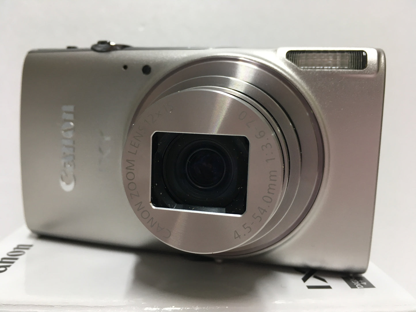 ※送料無料※ Canon コンパクトデジタルカメラ IXY650 2020万画素 シルバー 中古 囗G