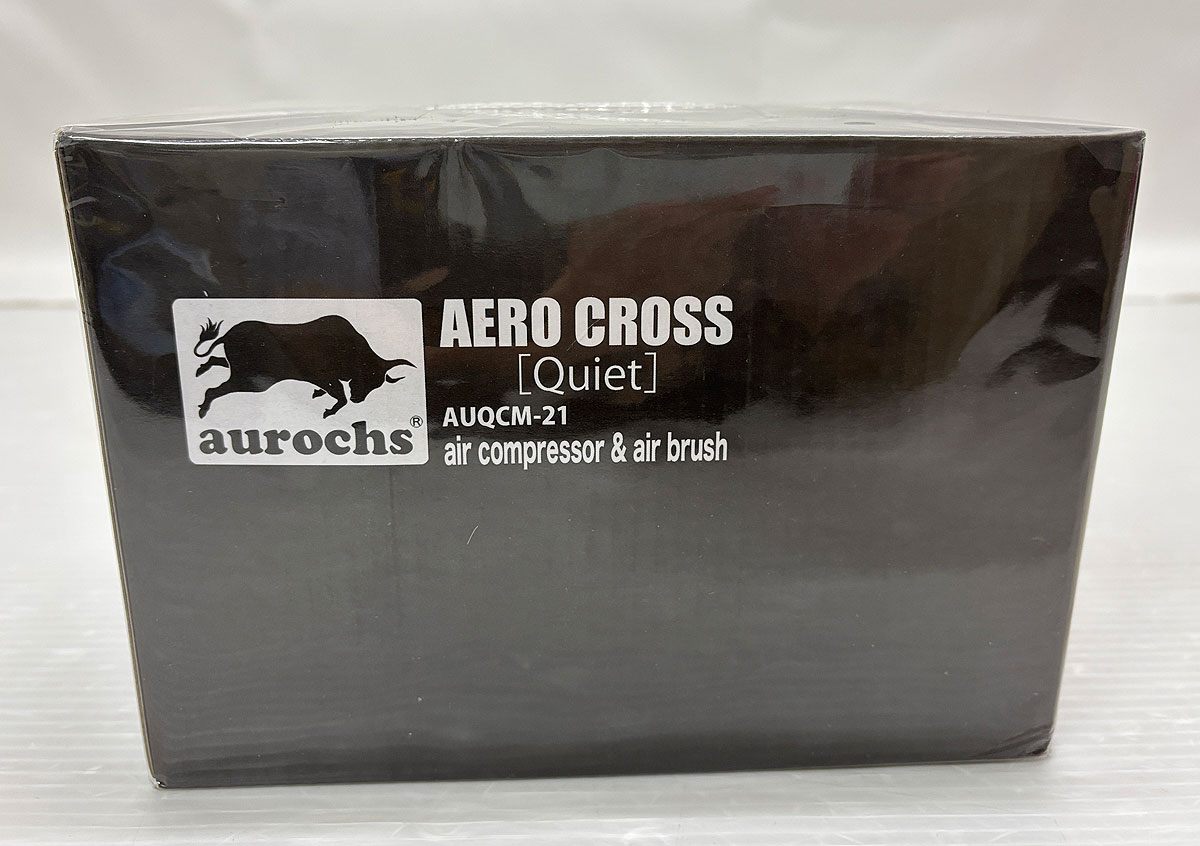 未開封品 aurochs AERO CROSS AUQCM-21 エアコンプレッサー＆エアブラシ