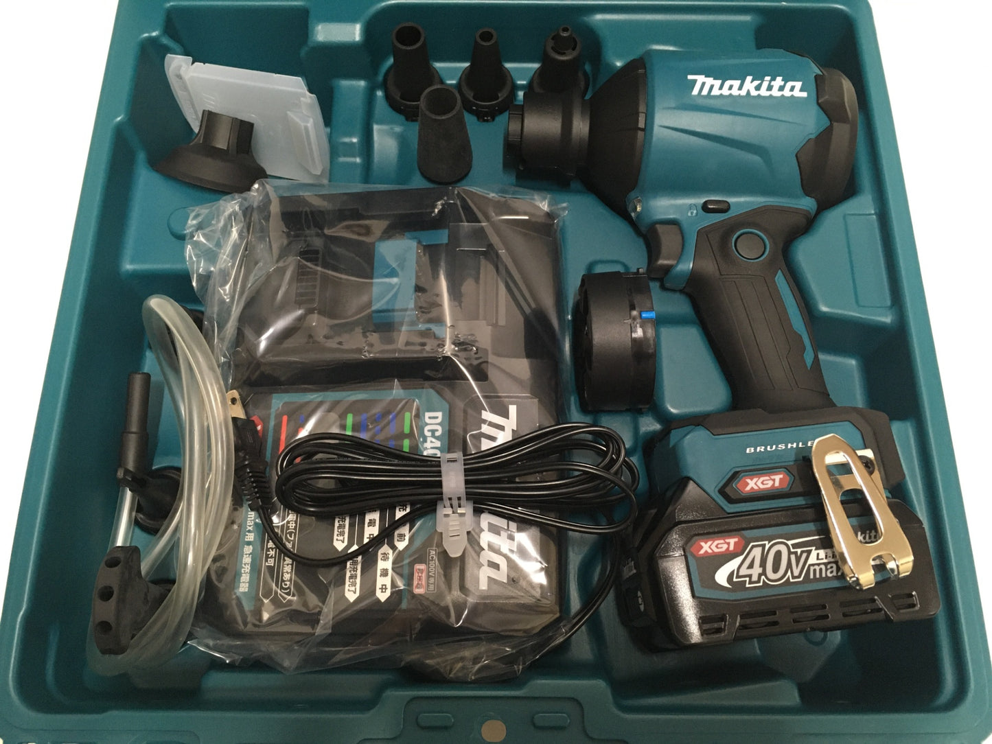 ※送料無料※ マキタ makita 充電式エアダスタ AS001GRD セット品 未使用 囗G