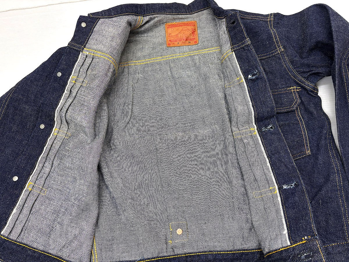 サムライジーンズ S0551XX デニムジャケット サイズ38 Gジャン ファーストタイプ SAMURAI JEANS