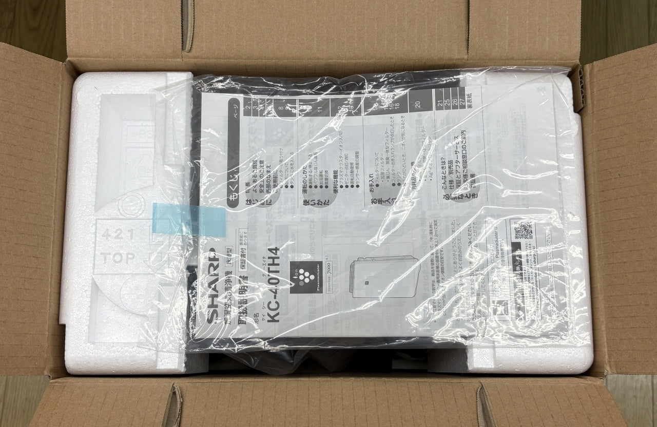 送料無料 未使用！シャープ 加湿空気清浄機 KC-40TH4-W囗T巛