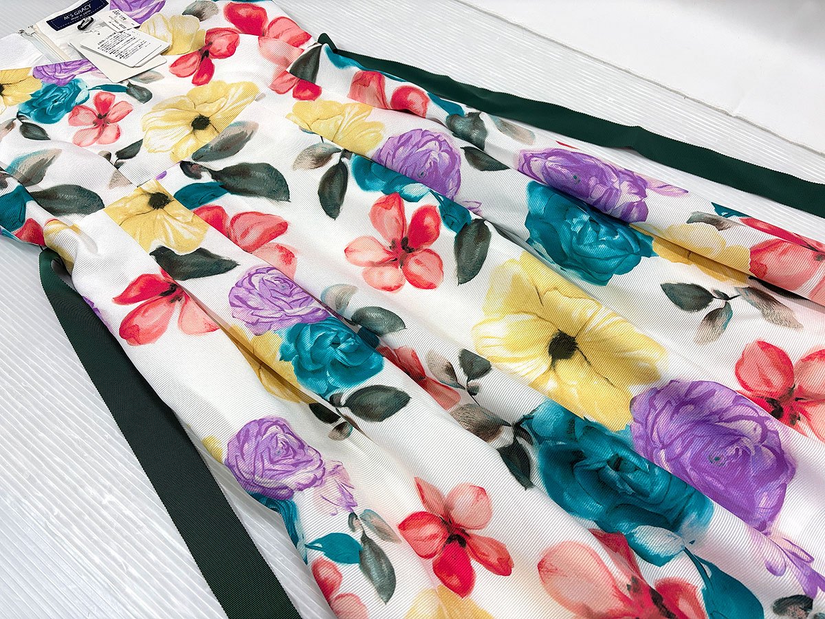 M'S GRACY エムズグレイシー Colorful Flower Dress 911355 ワンピース サイズ36