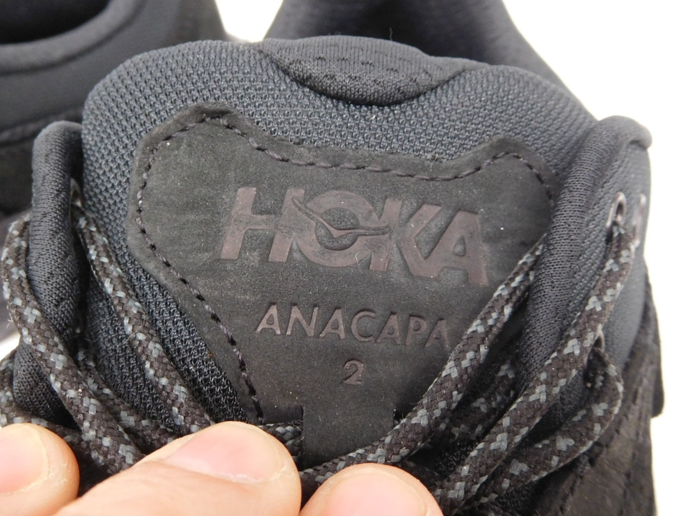 HOKA ONE ONE ANACAPA 2 LOW GTX 1141632 ブラック size:27cm 中古囗T巛