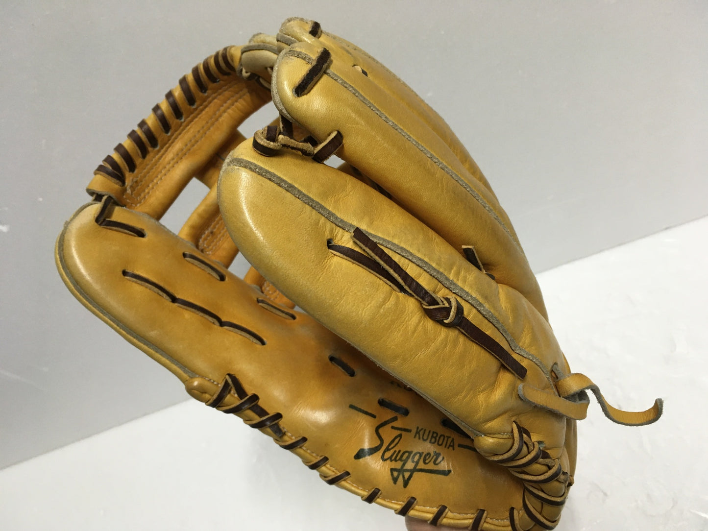 ※送料無料※ 久保田スラッガー 硬式グローブ 外野手用 右投げ用 KSG-527 中古 囗G