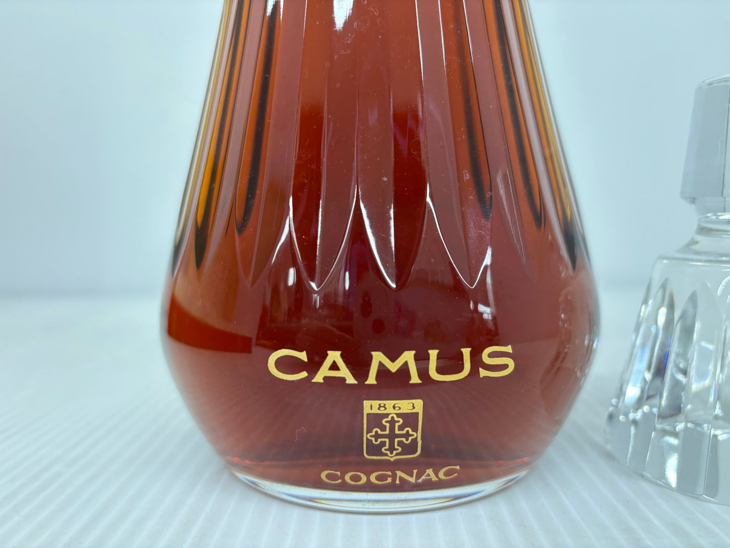 カミュ グランマルキ コニャック バカラクリスタルボトル 替栓あり CAMUS LA GRANDE MARQUE COGNAC Baccarat