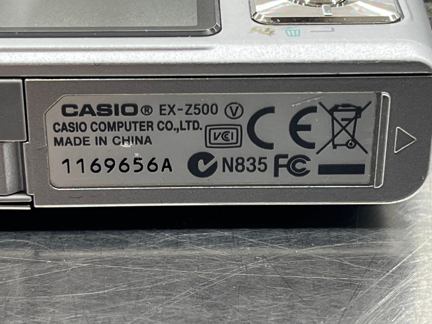 ジャンク CASIO カシオ デジタルカメラ EXILIM EX-Z500