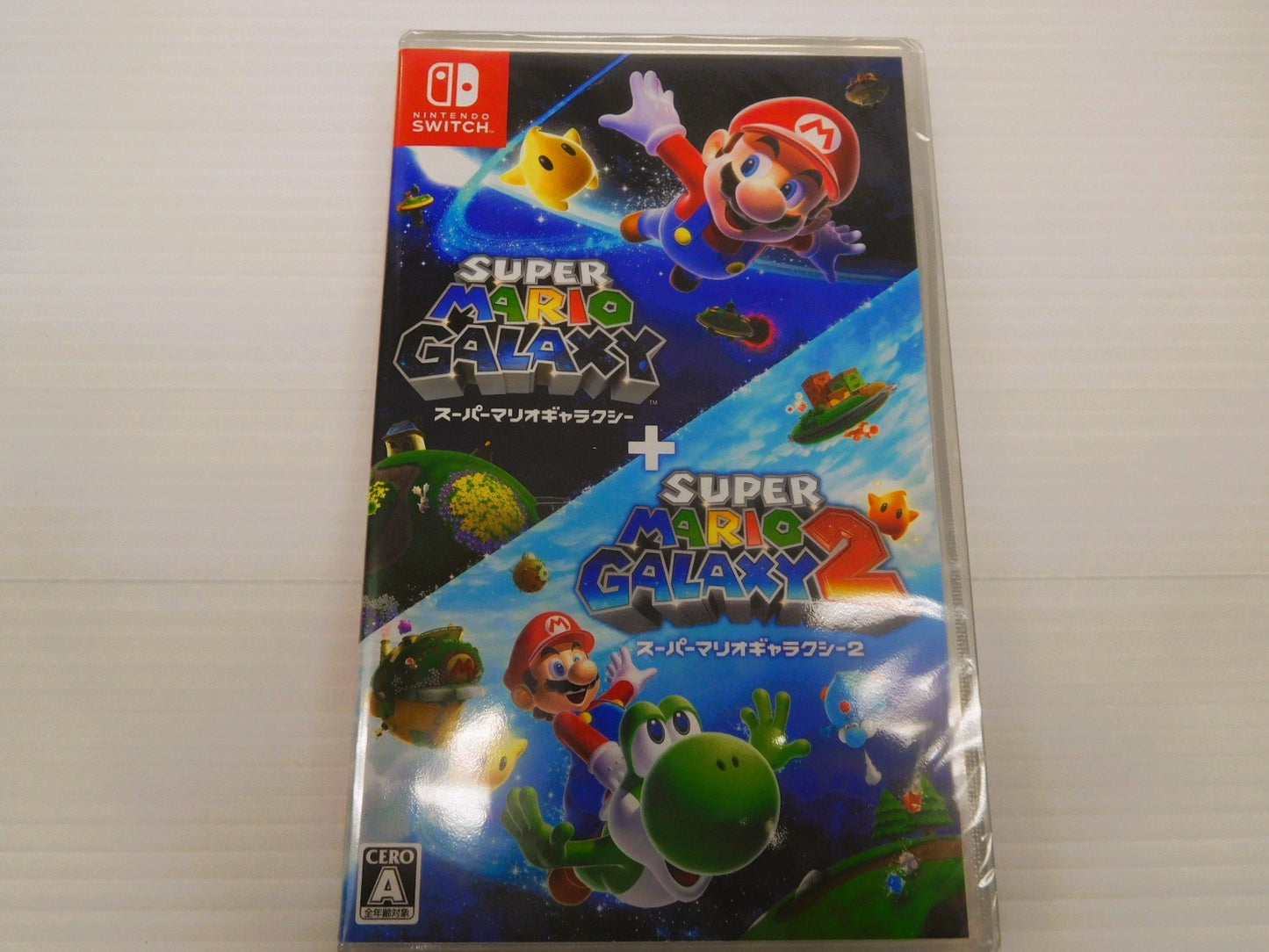 クリックポスト発送 NintendoSWITCHソフト スーパーマリオギャラクシー+スーパーマリオギャラクシー2囗T巛