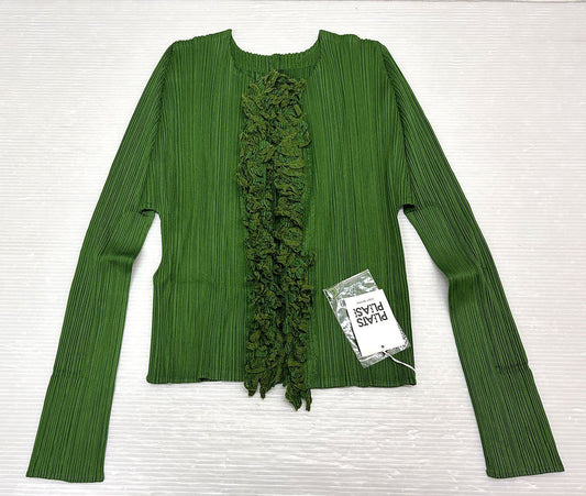 PLEATS PLEASE ISSEY MIYAKE プリーツ カーディガン サイズ3 プリーツプリーズ イッセイミヤケ PP11-J0537