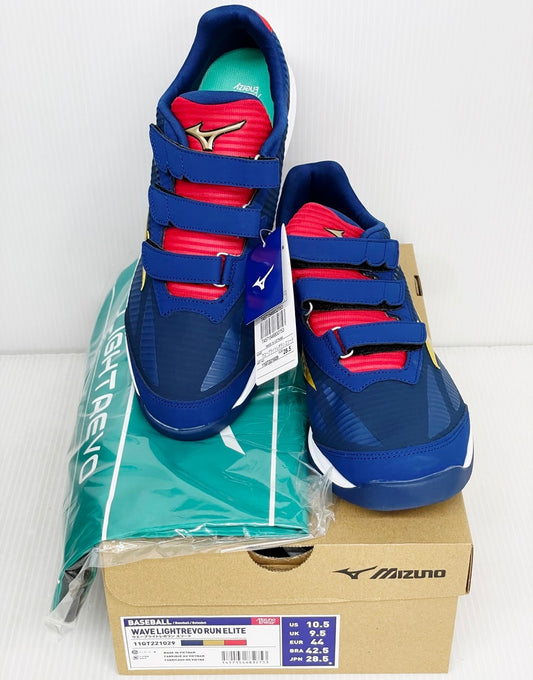 mizuno ミズノ ウエーブライトレボラン エリート 野球トレーニングシューズ 11GT221029 サイズ28.5 ブルー