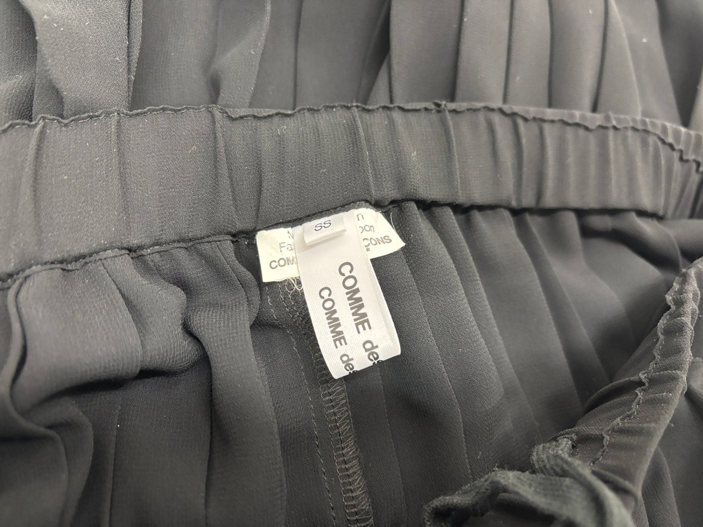 コムデギャルソン スカート プリーツ ティアード サイズSS COMME des GARCONS