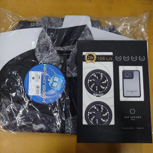 クロダルマ　空調服フルセット　KS-250(F)＆26893(サイズＭ)　未使用品　囗T巛