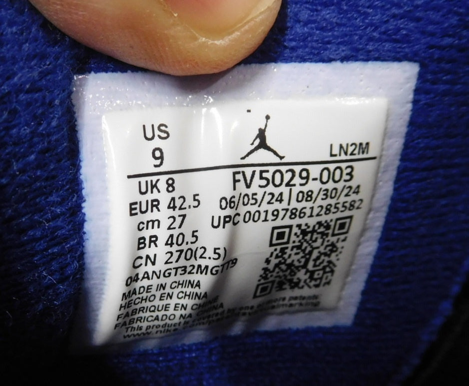 NIKE AIR JORDAN 4 RETRO ナイキ エア ジョーダン 4 レトロ FV5029-003 ブラック・レッド size:27cm 中古囗T巛